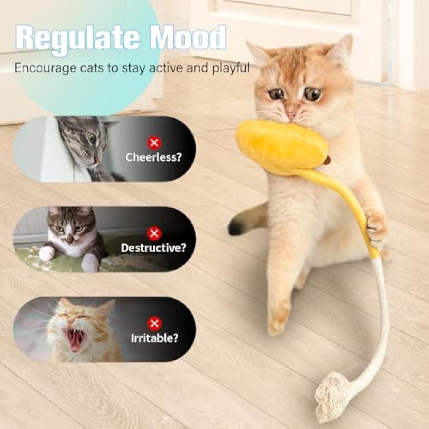 Sisal Rope Cat Toys Safe Catnip Toys Without Wire Cat Toys For Bored Indoor Cats Dental Kitty Chew Toys With Silvervine