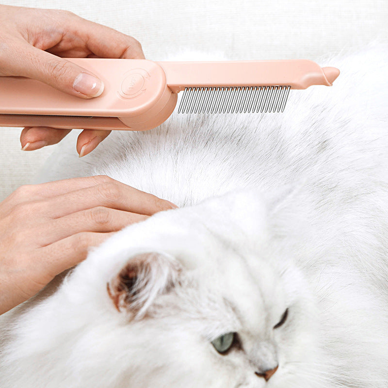 Pet Cat Hair Removal Dense Teeth Massage Comb