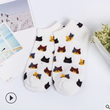 Cat Mom Cozy Socks