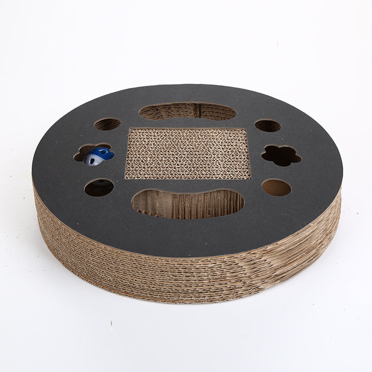 Round cat scratcher