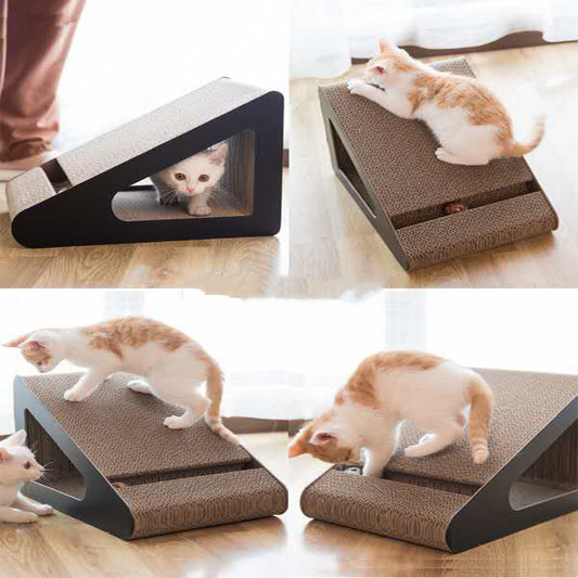 Kitty Triangle Claw Sharpenor Hideout