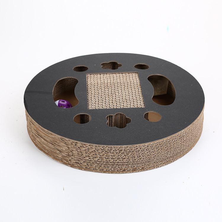 Round cat scratcher