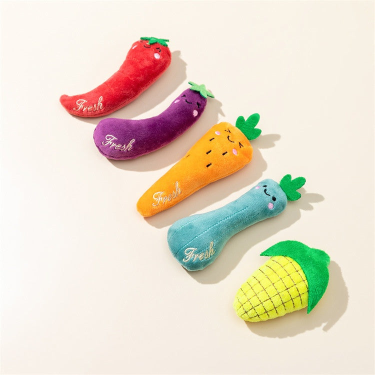 Veggie Plushy Bite Toy
