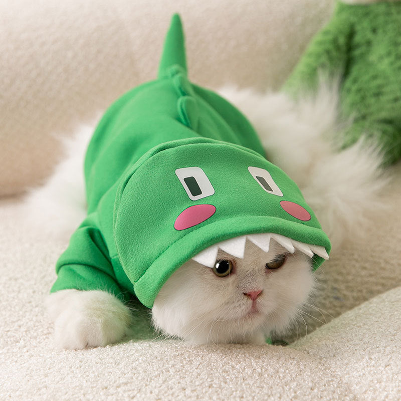 Dino Kitty Hoodie
