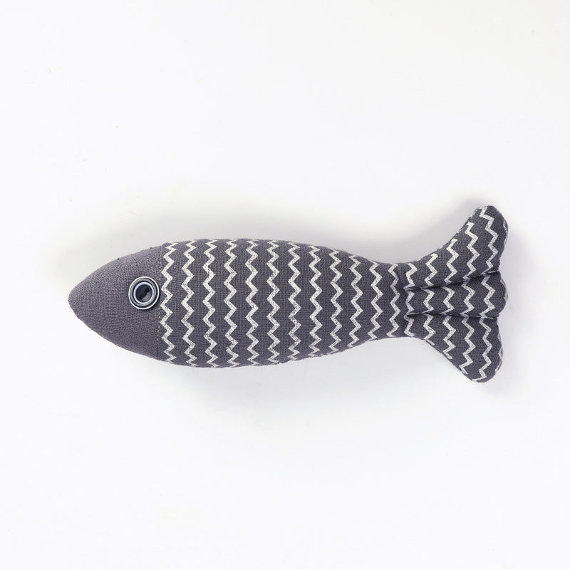 Bite Meow Fish Pillow