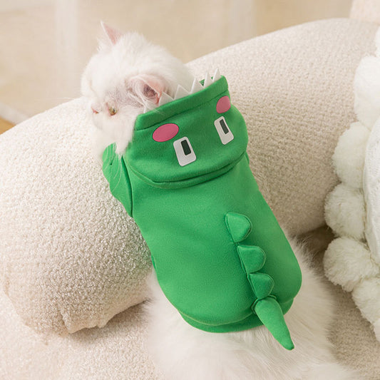 Dino Kitty Hoodie