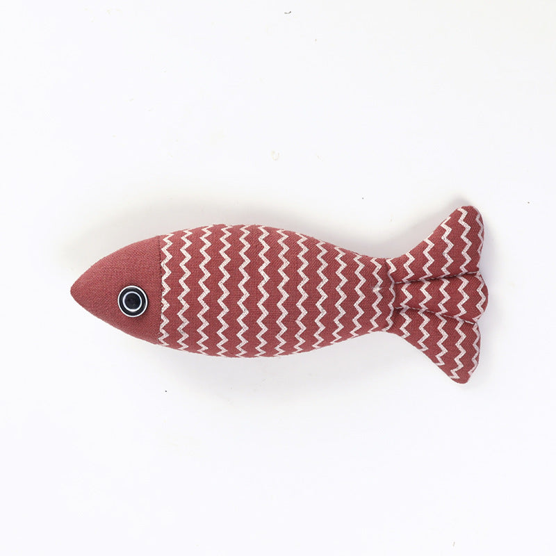 Bite Meow Fish Pillow