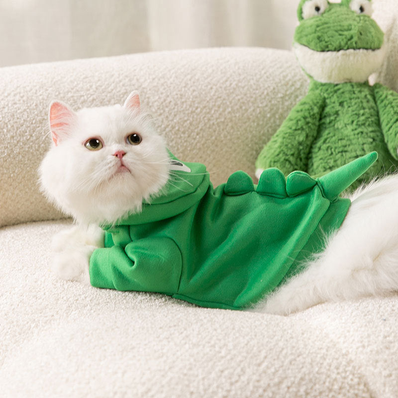 Dino Kitty Hoodie