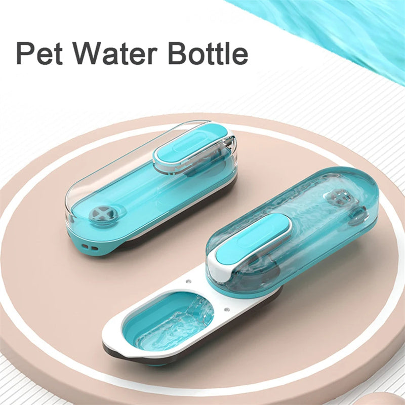 Dog Water Bottle Foldable Dog Water Dispenser For Outdoor Walking Portable Leak Proof Pet Water Bottle For Travel Dog Pet Products - PumpedPets
